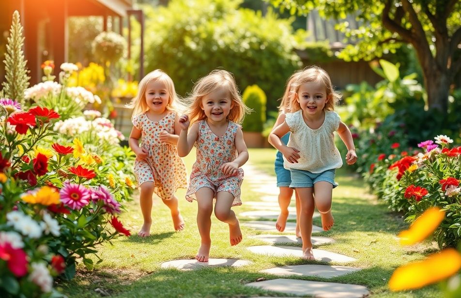 Barefoot Kids Wallpaper