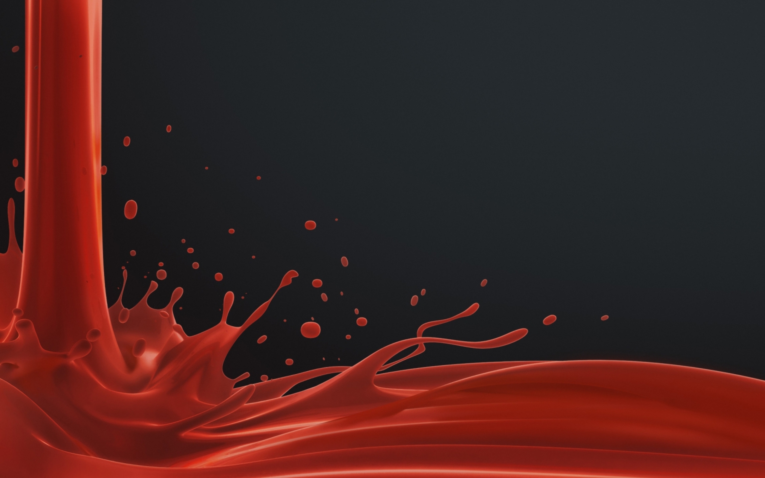 Wallpaper Blood Red