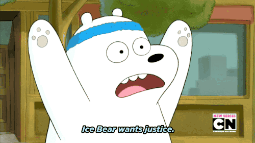 Ice Bear Wants Justice We Bare Bears Know Your Meme