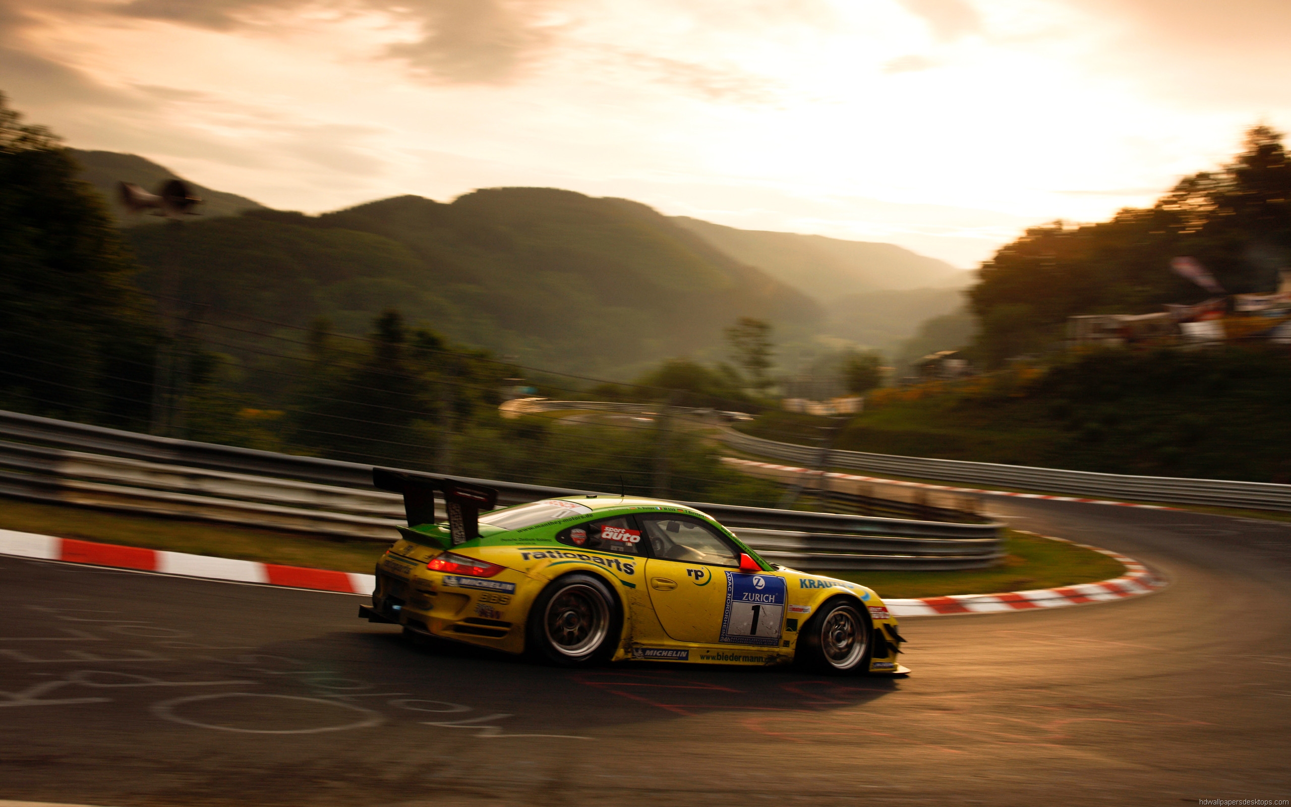 HD Racing Cars Wallpaper Desktop