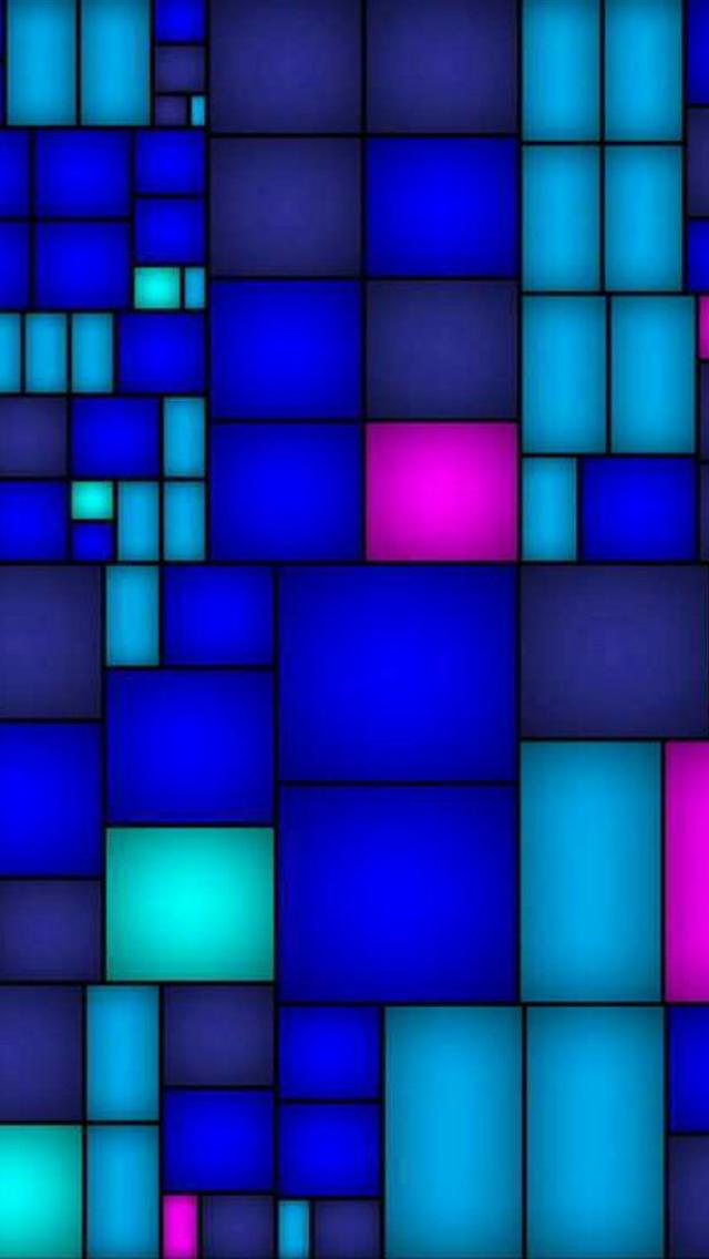 iPhone Wallpaper HD Abstract Color Cube