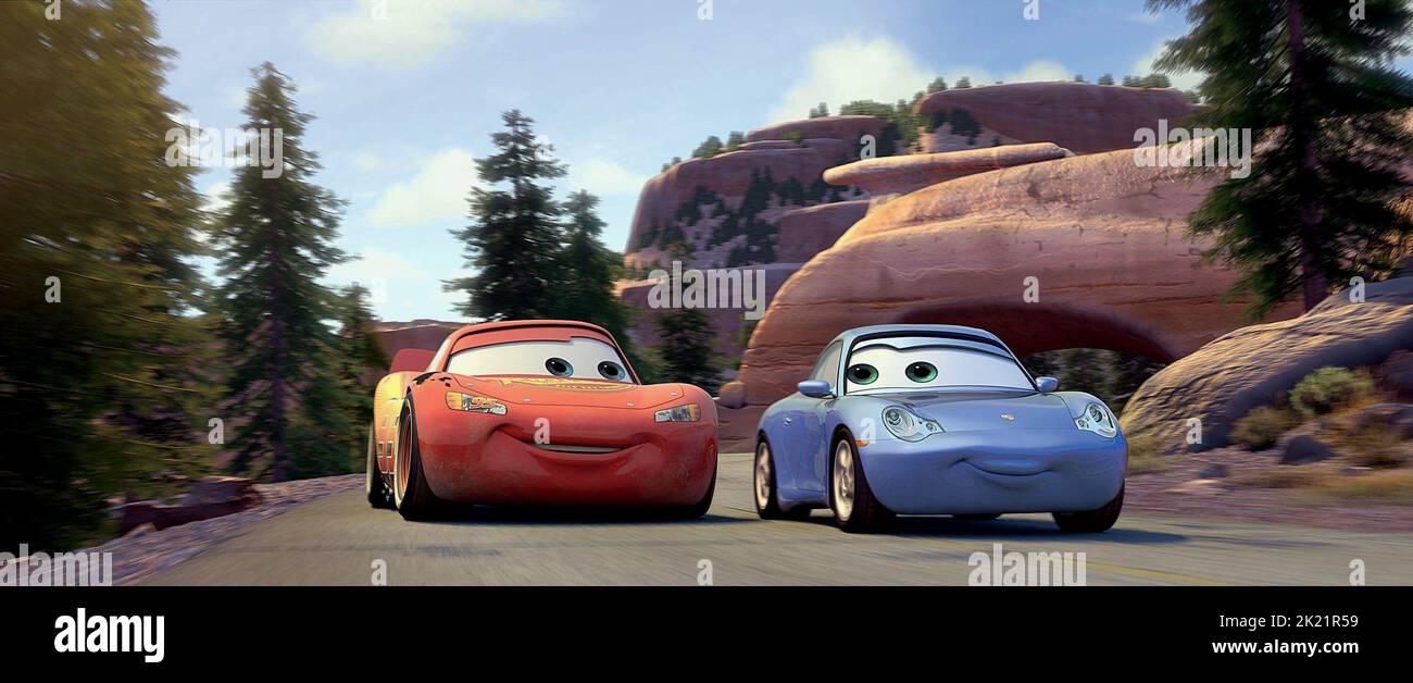Sally Carrera Lightning Mcqueen Cars Hi Res Stock Photography And