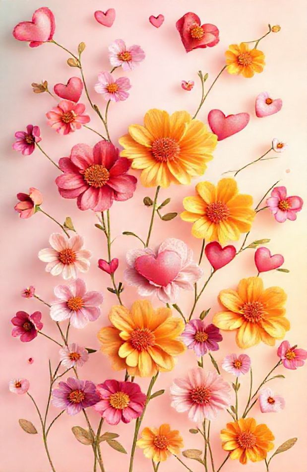 Love Flower Wallpaper