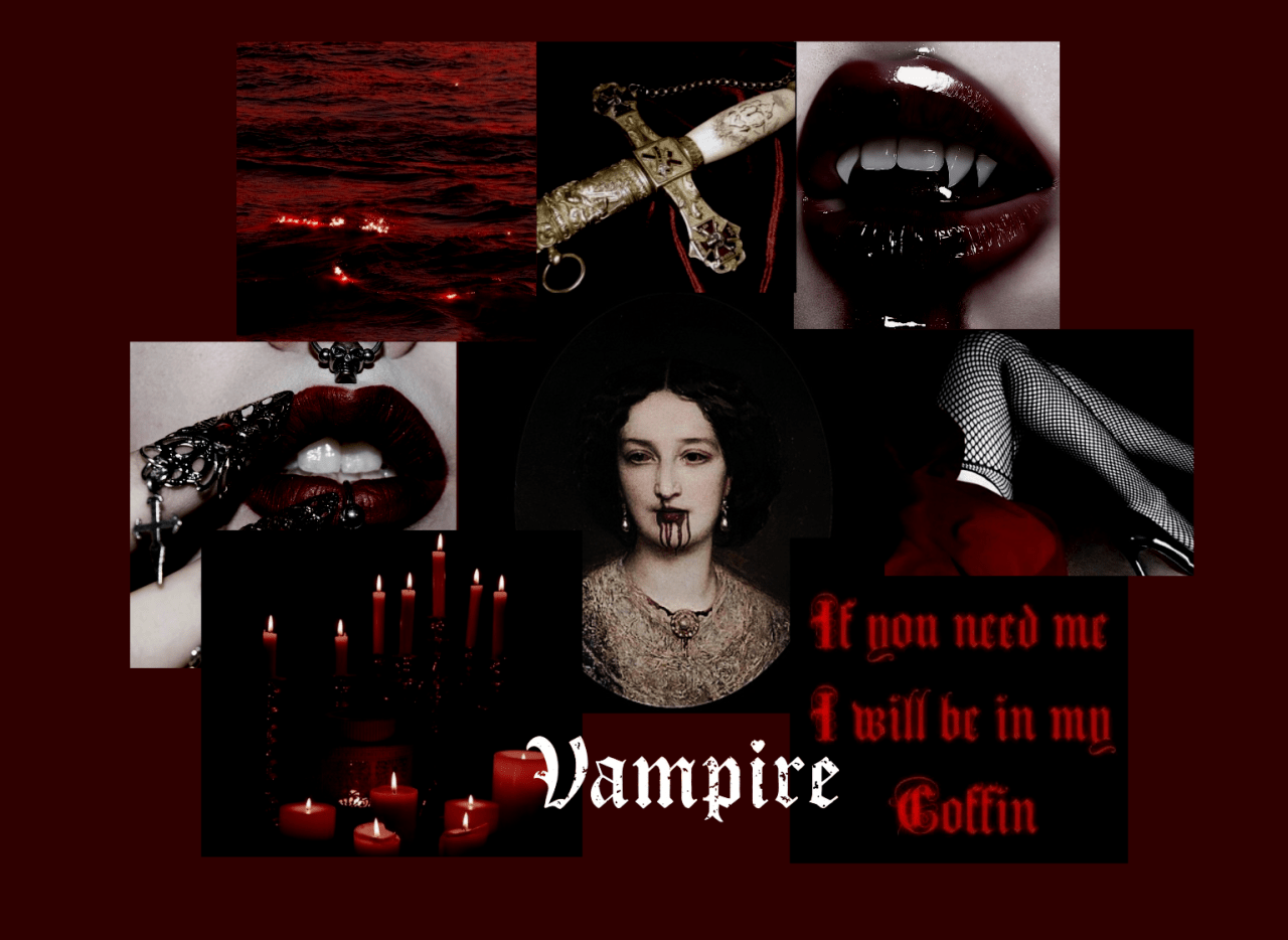 Vampire Aesthetic Wallpaper