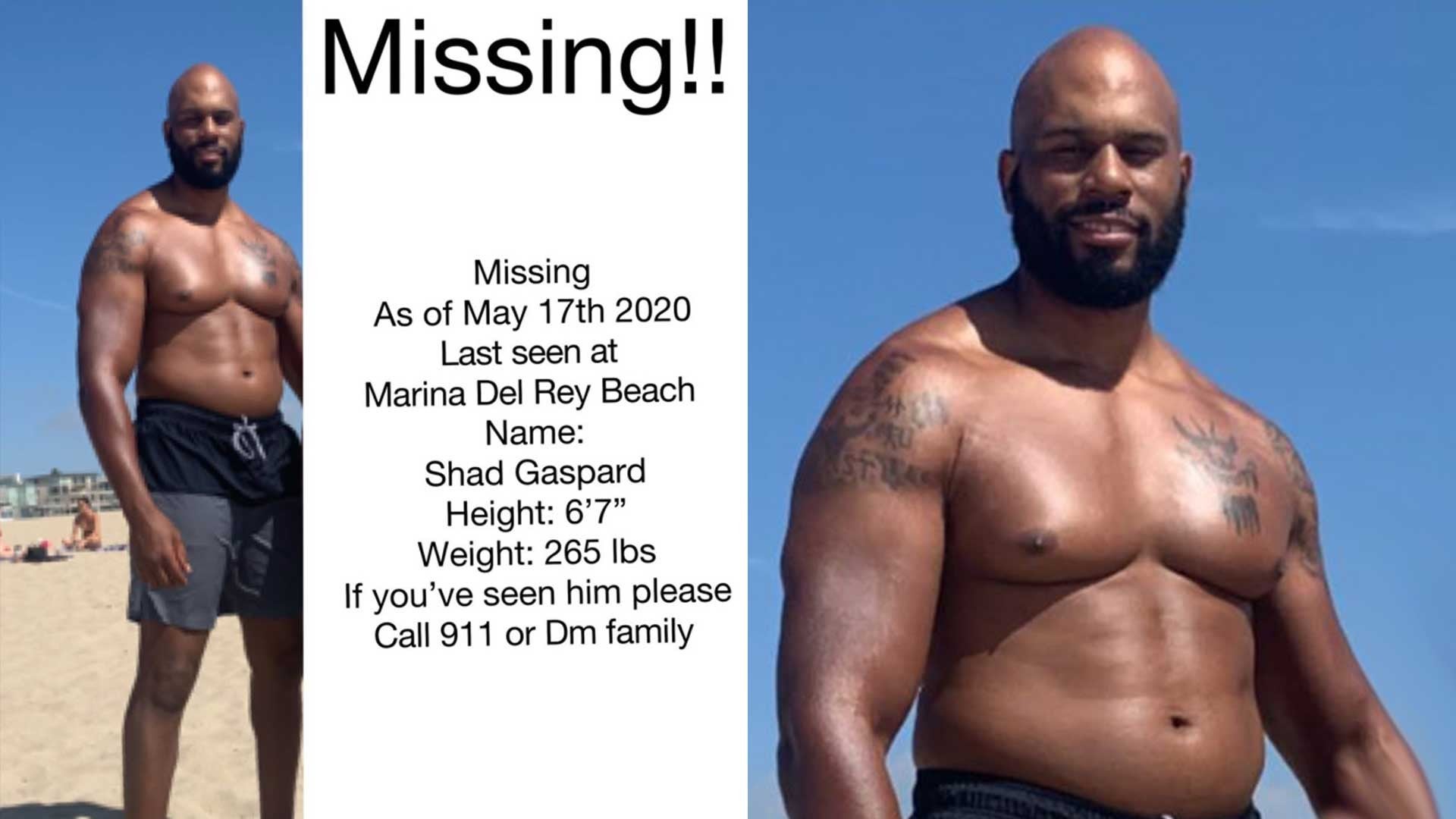 Former Wwe Star Shad Gaspard Missing After Swimming At Venice