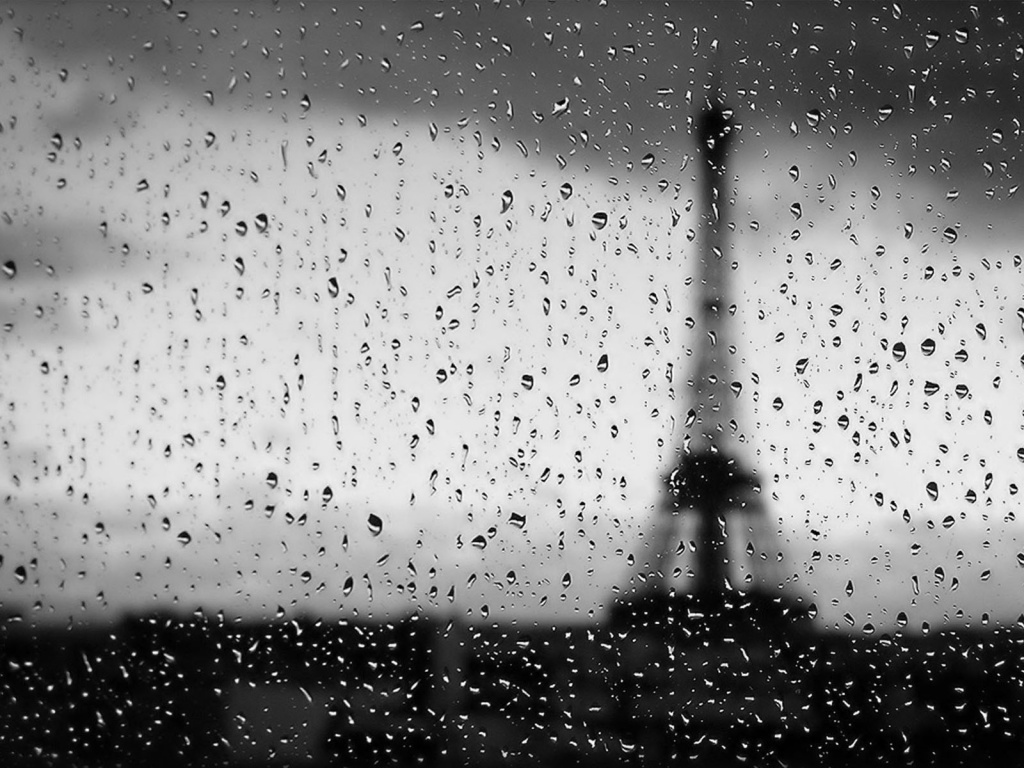 Rainy Day In Paris   HD Wallpapers Widescreen   1024x768