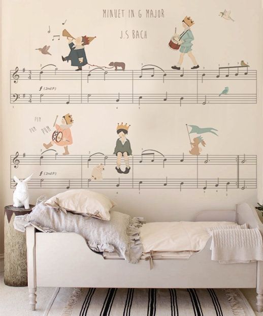 Music Wallpaper For Kids Rooms