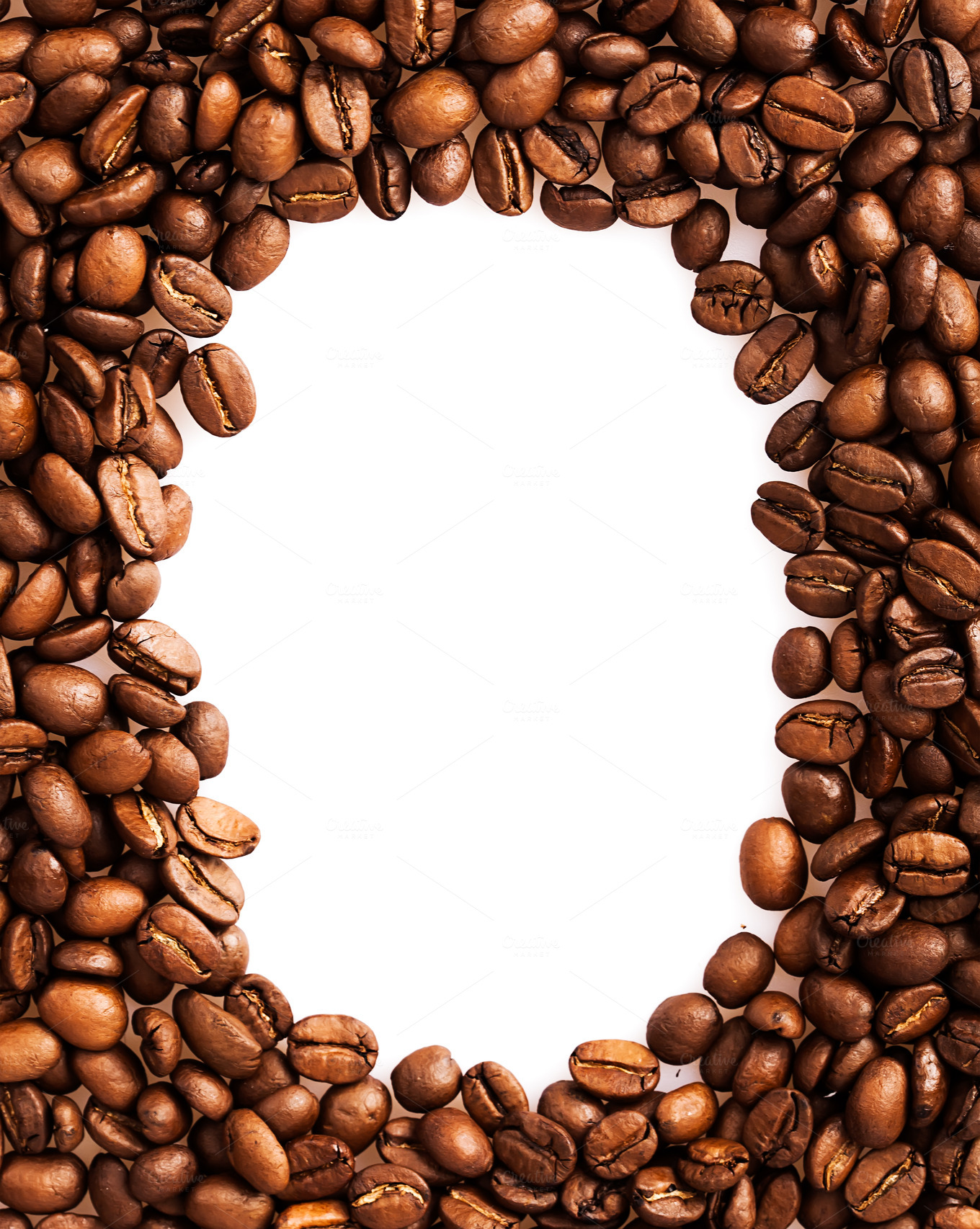 Coffee beans frame background Food amp Drink Photos on