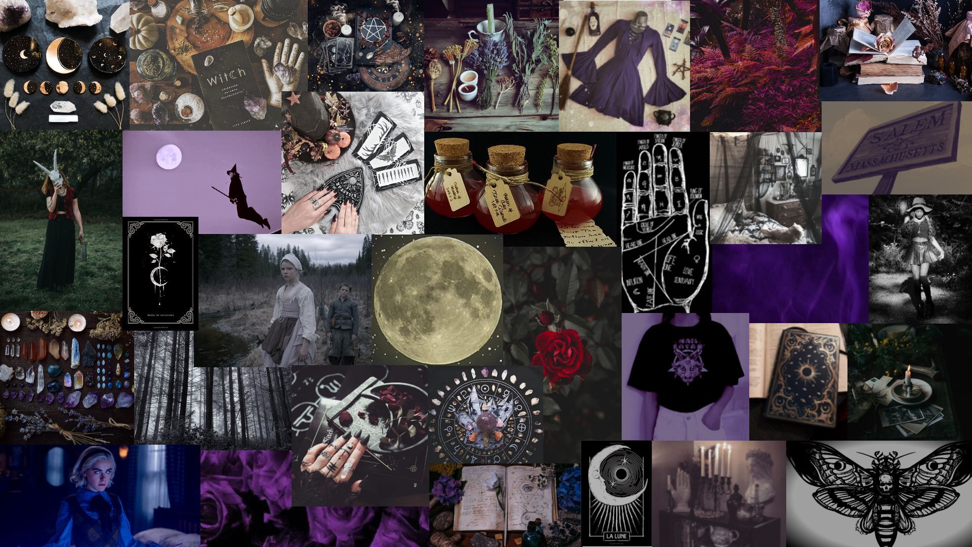 Witchy Desktop Wallpaper