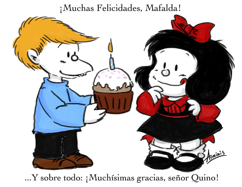 Felicidades Mafalda By Arminis