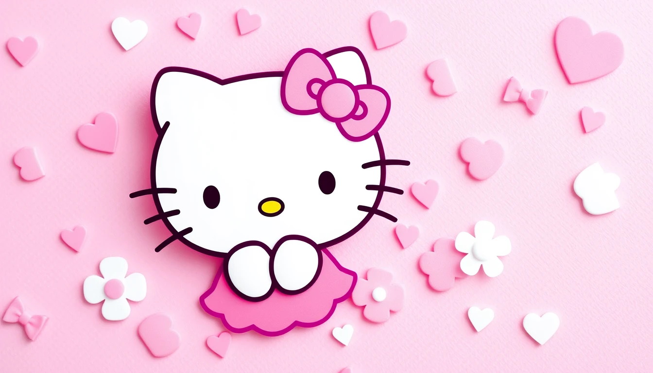 Hello Kitty Pink Wallpaper