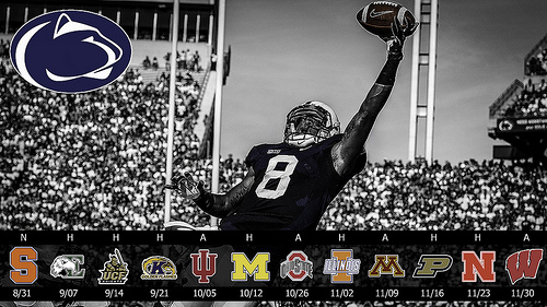 Are Beautiful Schedule Posters Wallpaper For Every Single Fbs Team