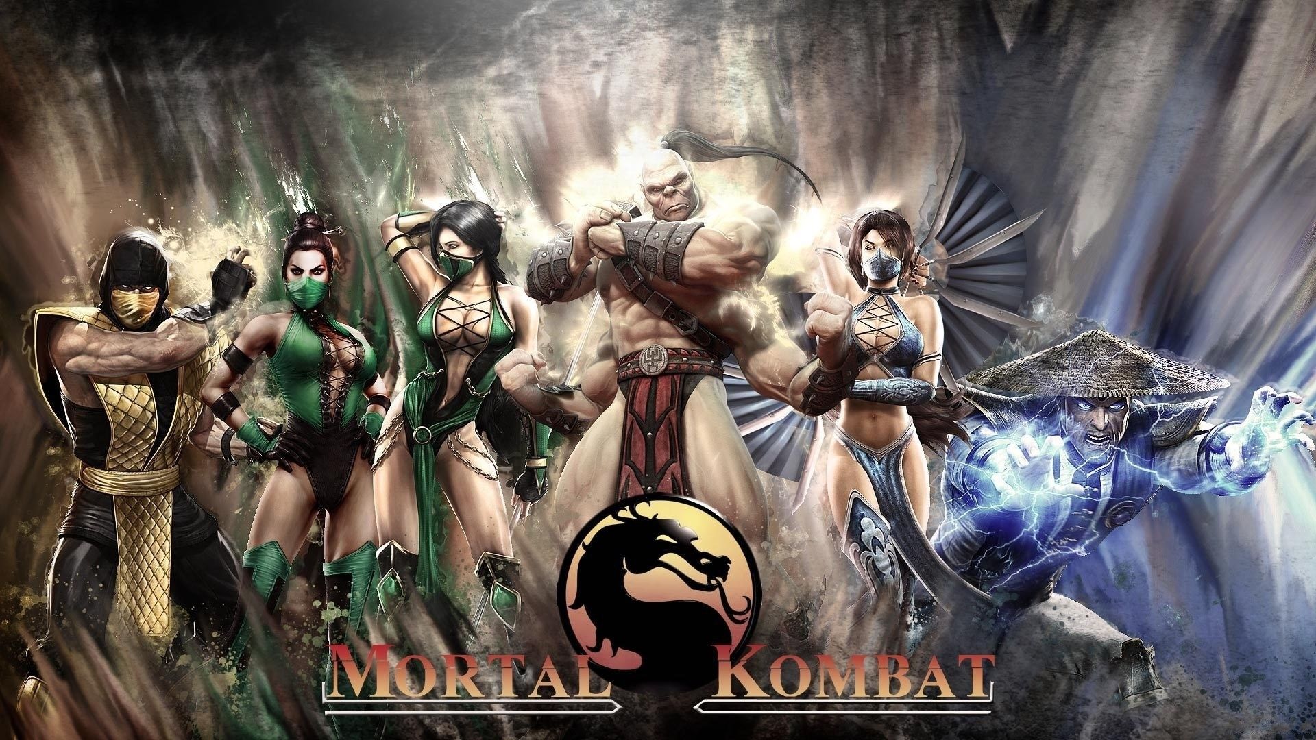 New Mortal Kombat Characters Name Game Faces Magic Wallpaper