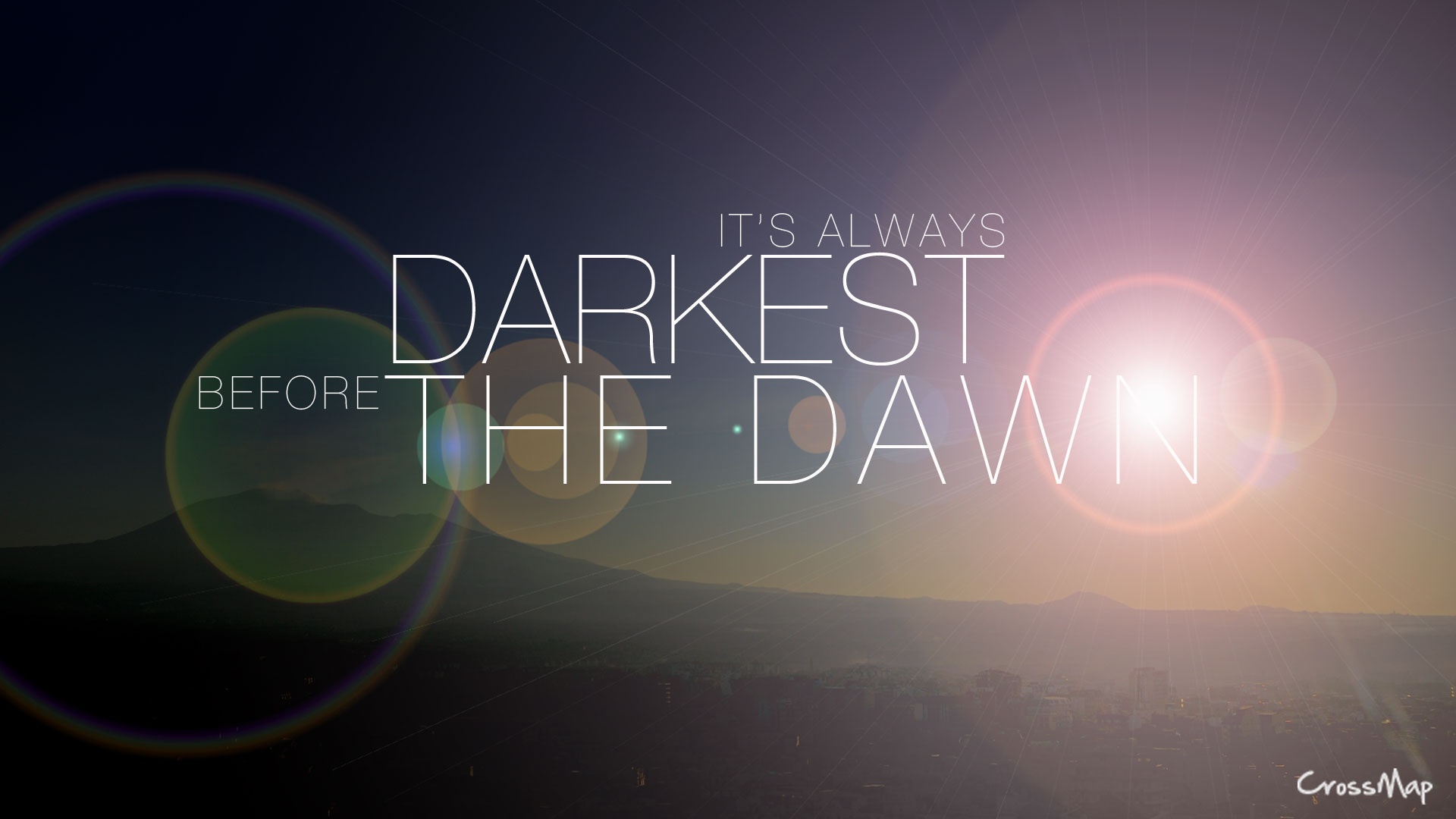 It S Always Darkest Before The Dawn Christian Photographs Crossmap