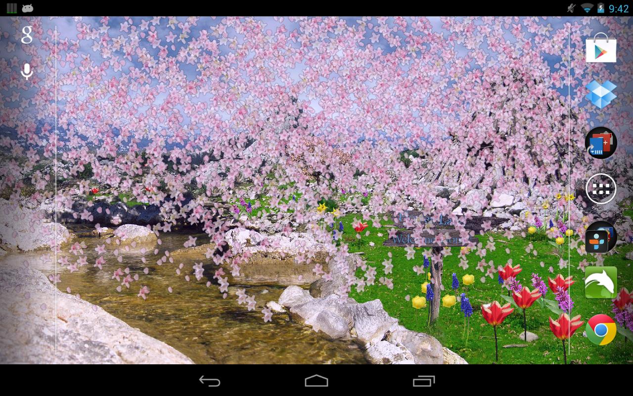 Spring Live Wallpaper Android Apps On Google Play