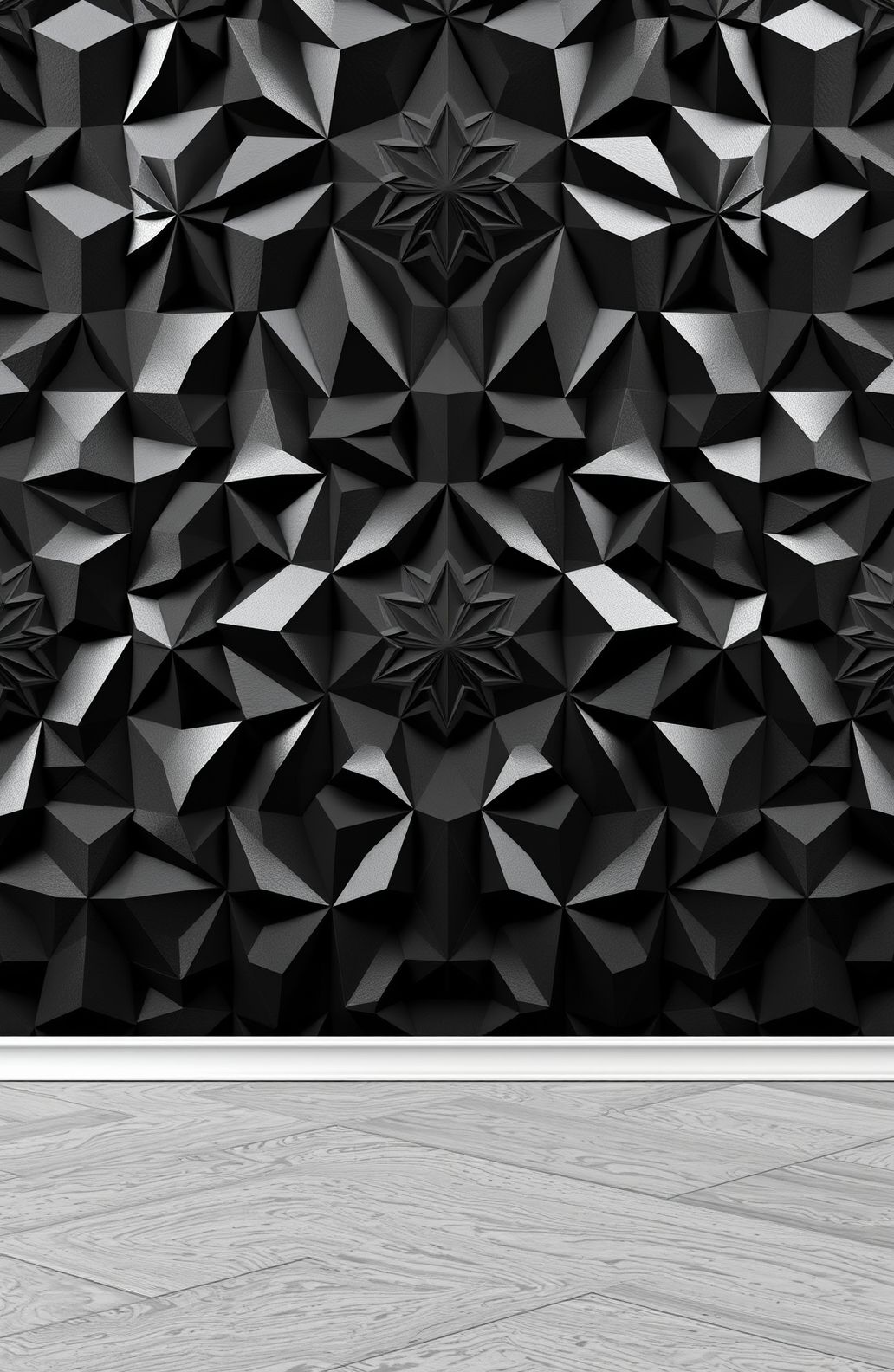 3d Black Wallpaper