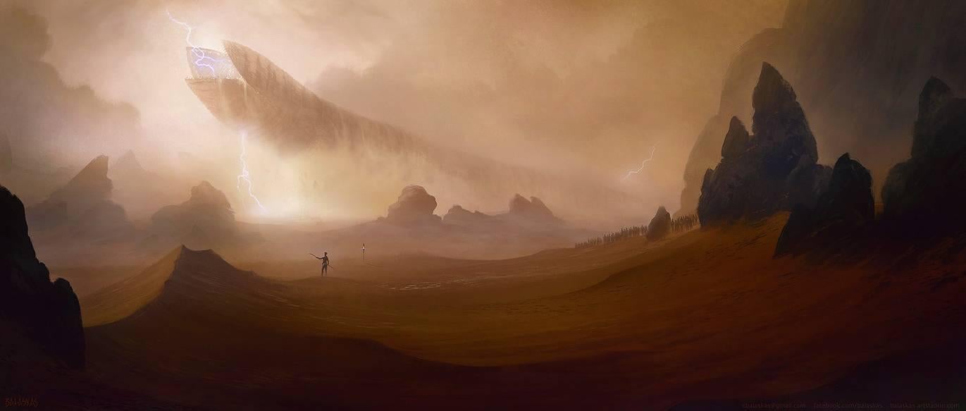 If the 2020 Dune movie has this type if scale dune