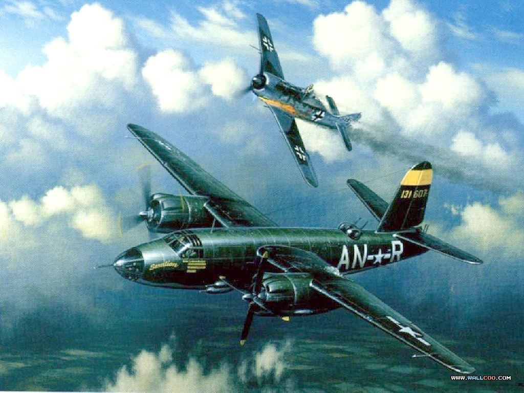World War Ii Air Bat Aircraft Paintings No Wallpaper