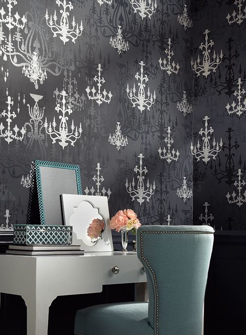 Vymura Chandelier Wallpaper Other People S Great Ideas