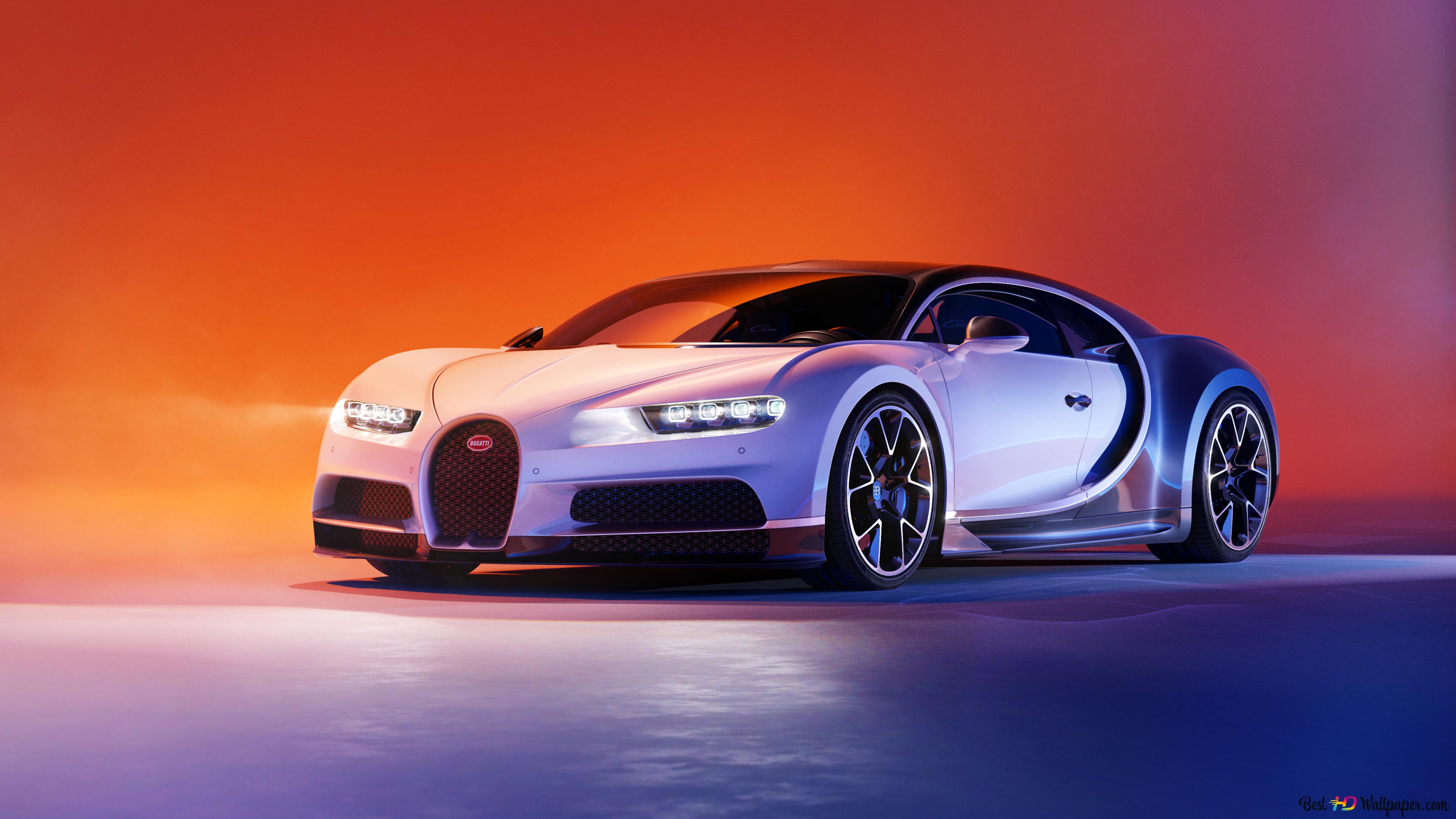 Bugatti Chiron 4k T I Xu Ng H Nh N Wallpaper