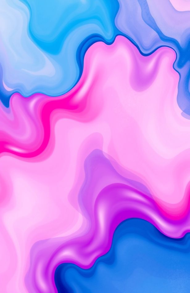 Blue And Pink Wallpaper