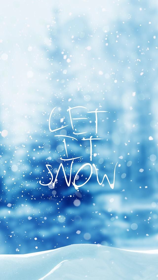 Wallpaper Snow iPhone Christmas Winter