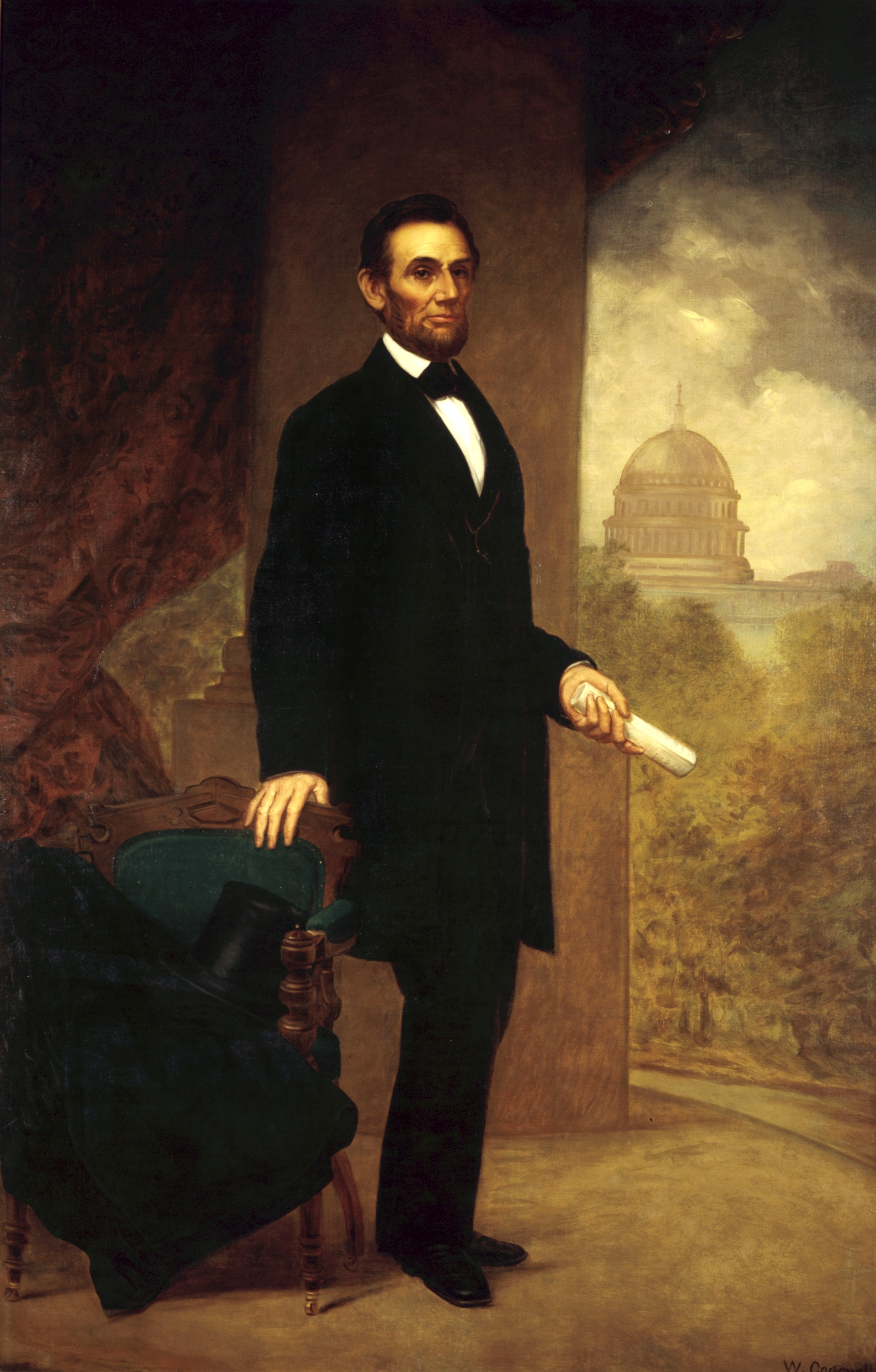 File Abraham Lincoln By William F Cogswell Jpg