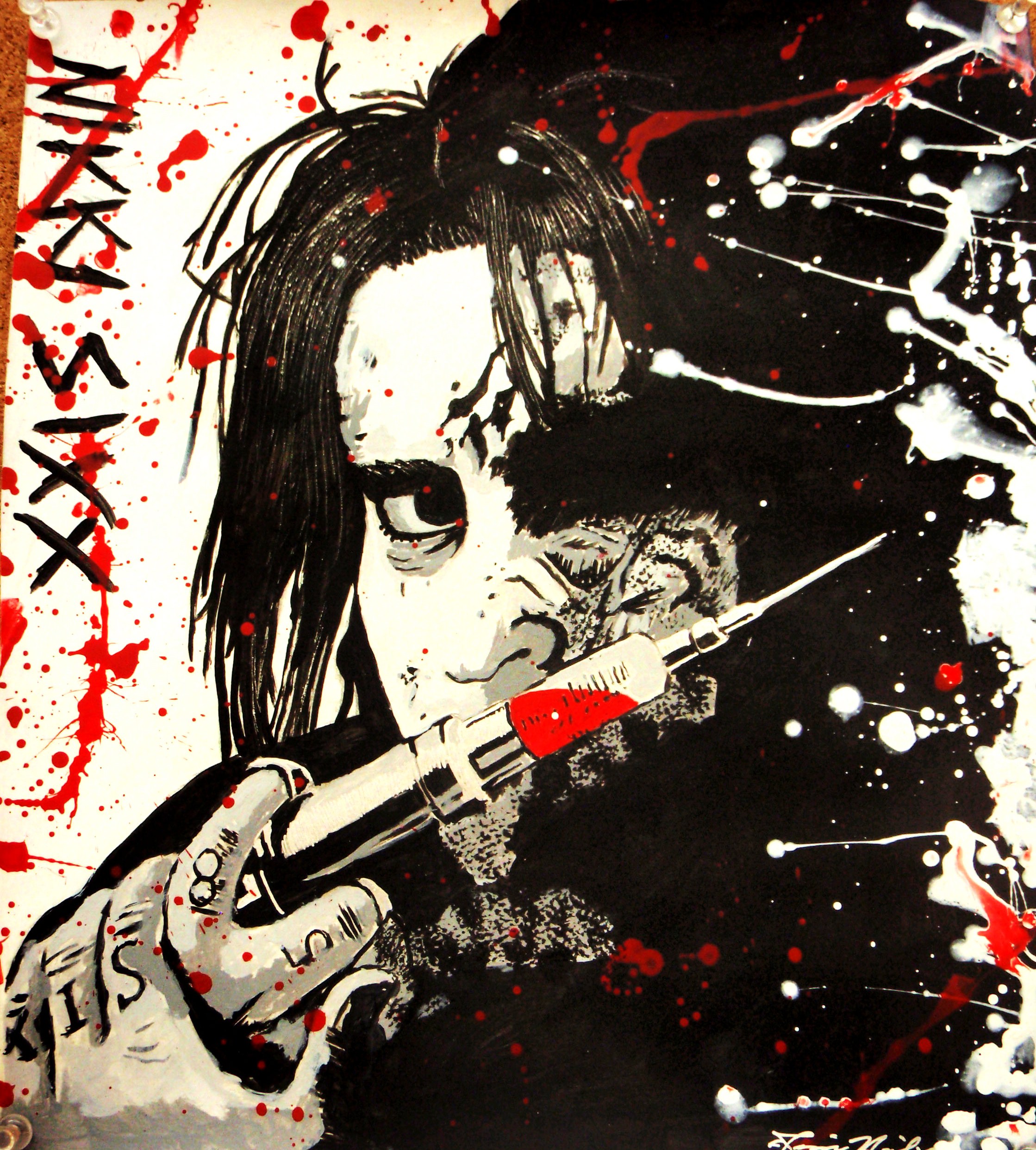 Nikki Sixx Wallpaper By Dudepotatoes