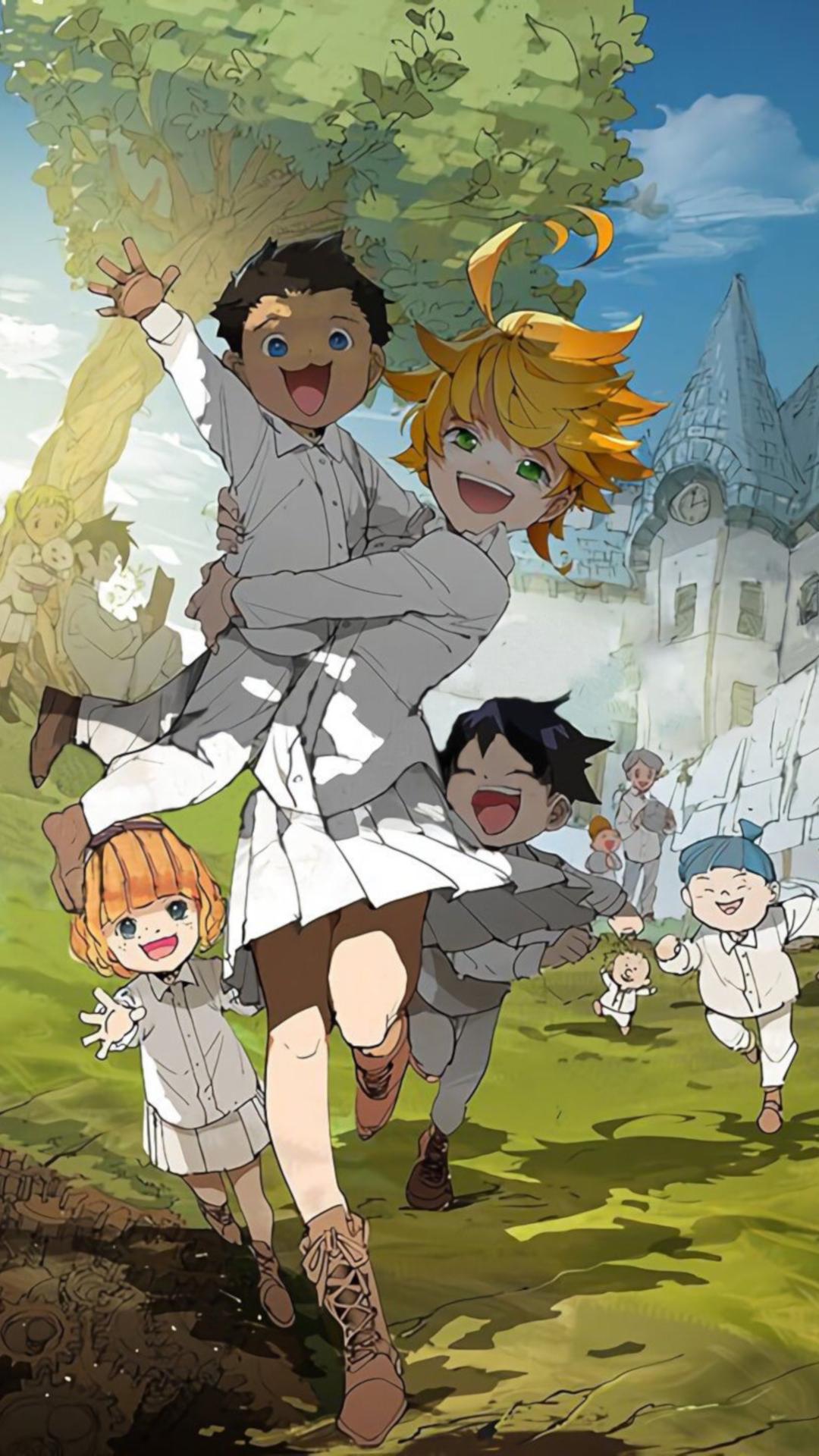 The Promised Neverland Wallpaper Enwallpaper