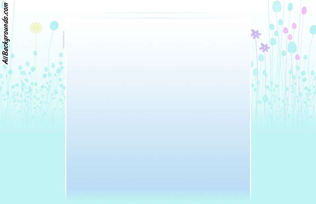 Cute Girly Blue Background Myspace