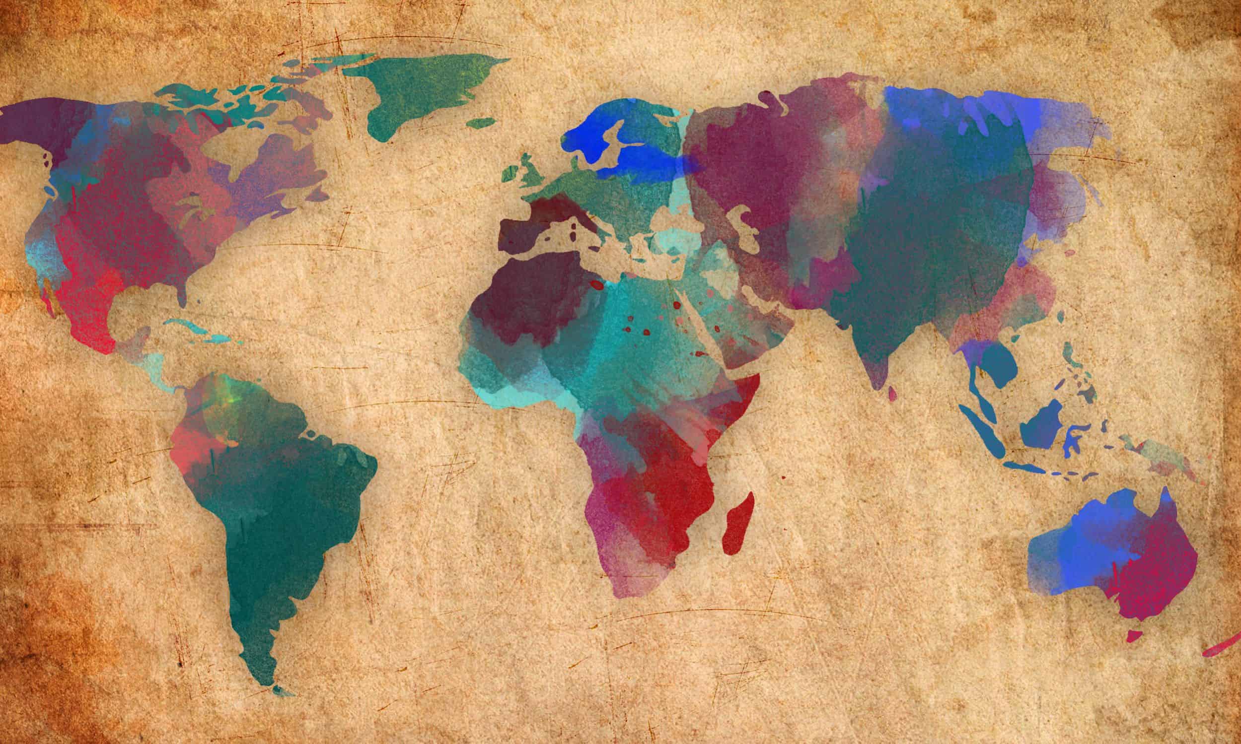 World Map Wallpaper HD