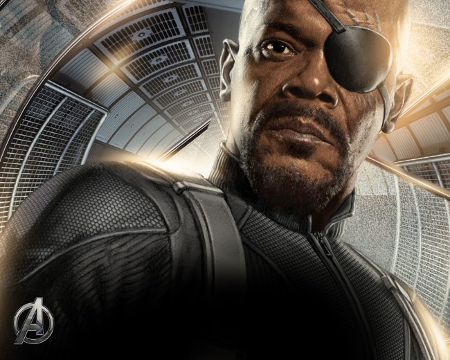 Marvel The Avengers Movie HD Wallpaper Nick Fury Director Of