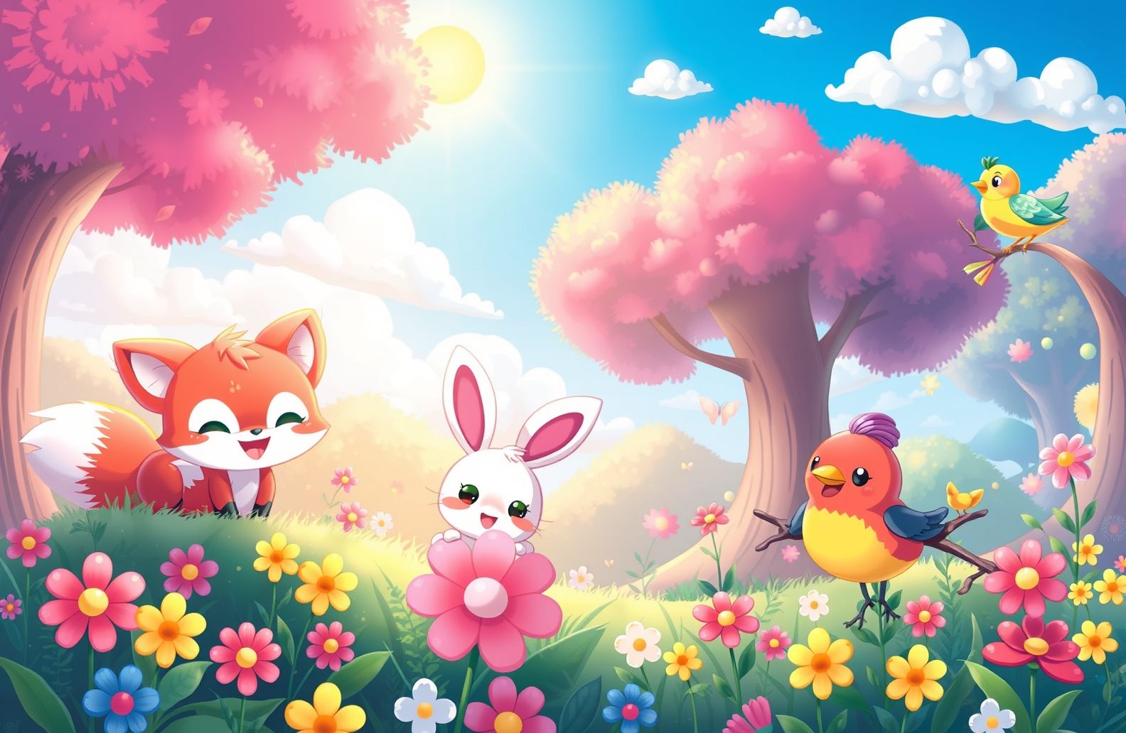 Cute Chibi Wallpaper