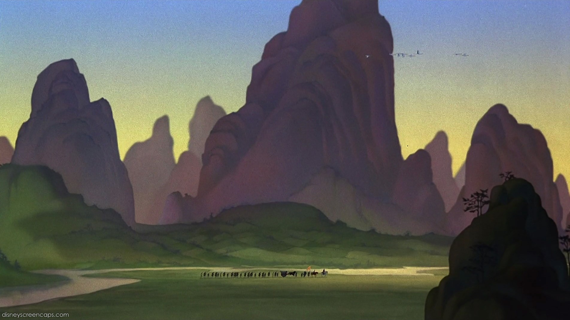 Empty Backdrop From Mulan Disney Crossover Image