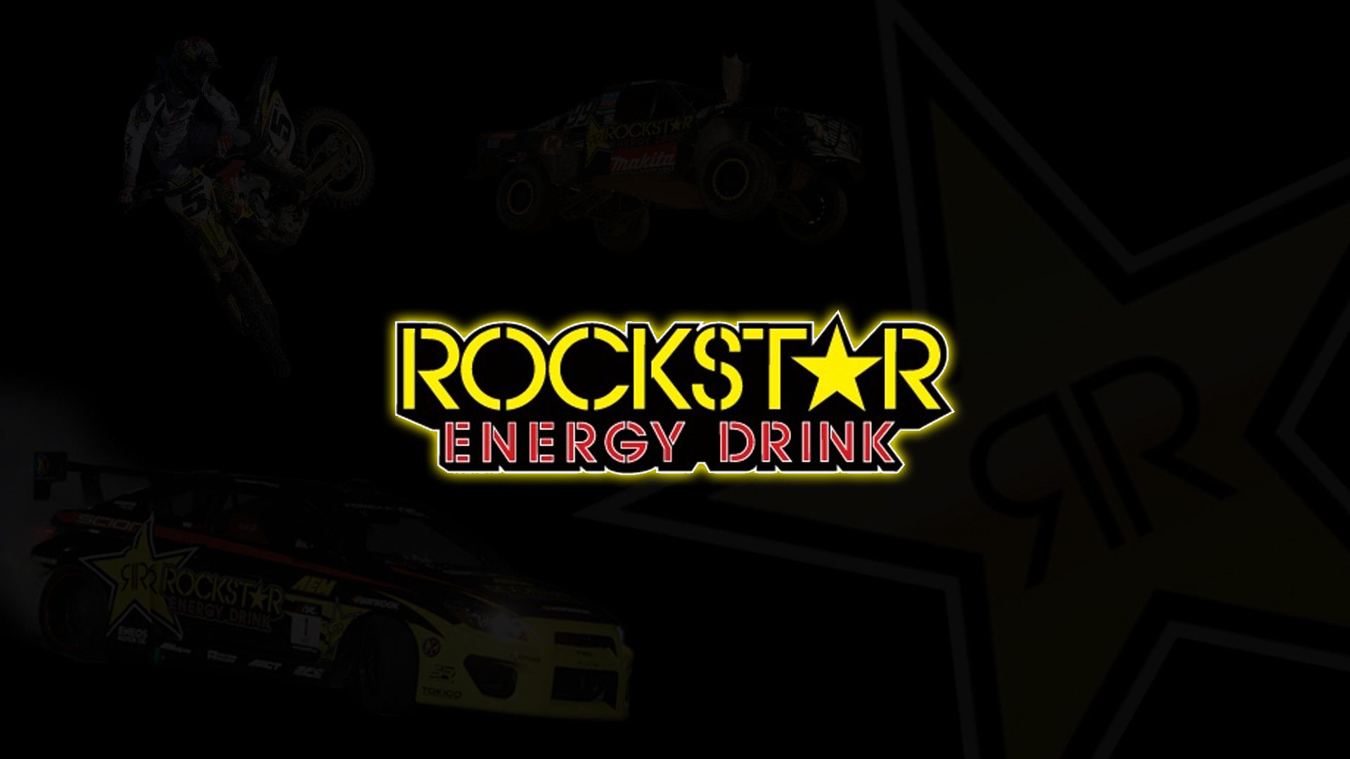Rockstar Energy Drink Logo Desktop Wallpaper