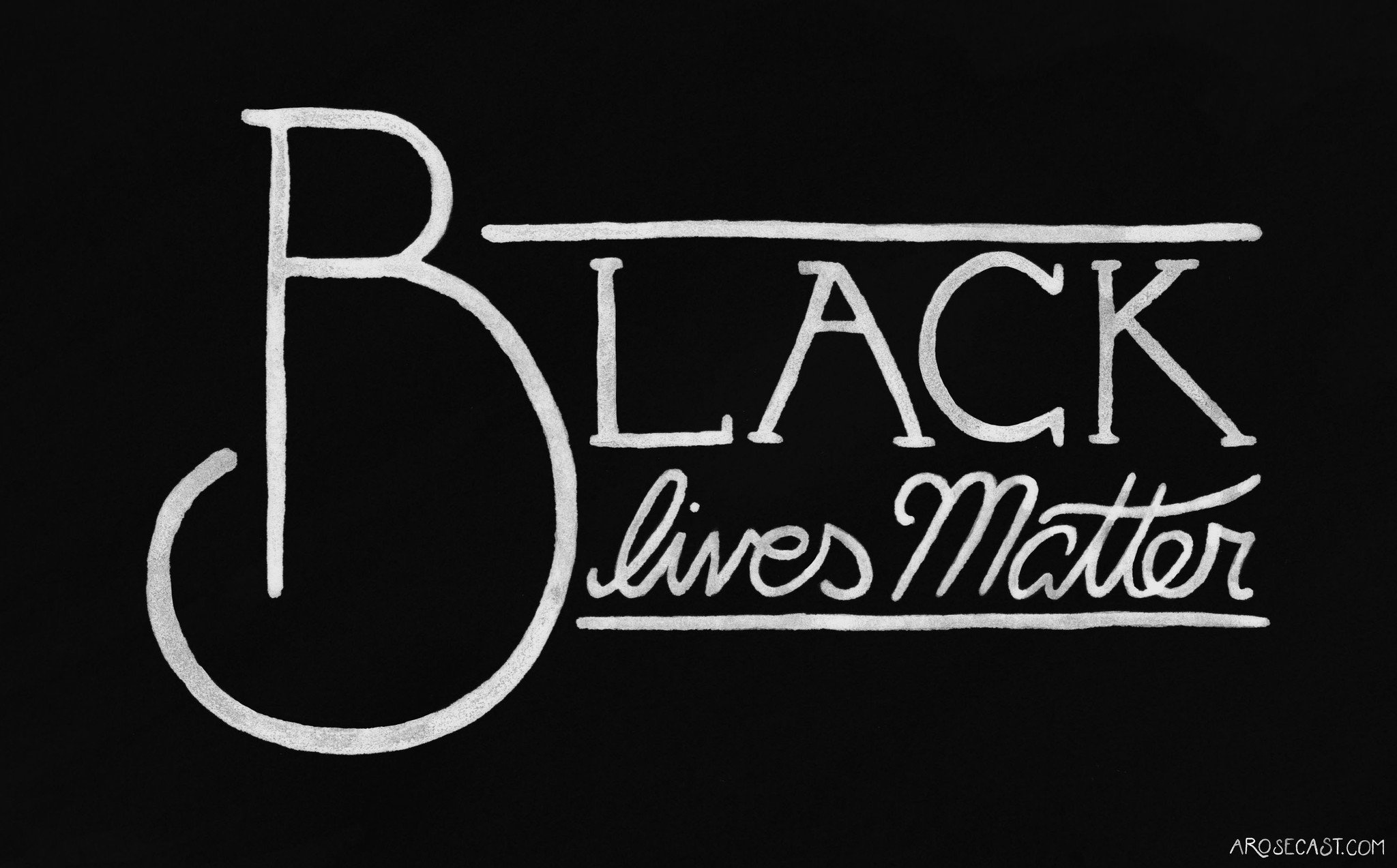 Black Lives Matter Lexy Portrait And Bie Wallpaper A Rose