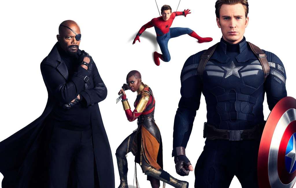 Avengers Infinity War Captain America Spiderman Nick