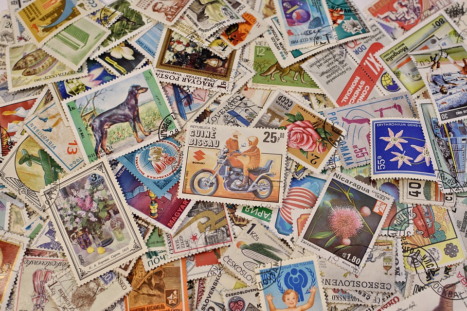 Photo Stamps Retro Wallpaper Background Post Office Max Pixel
