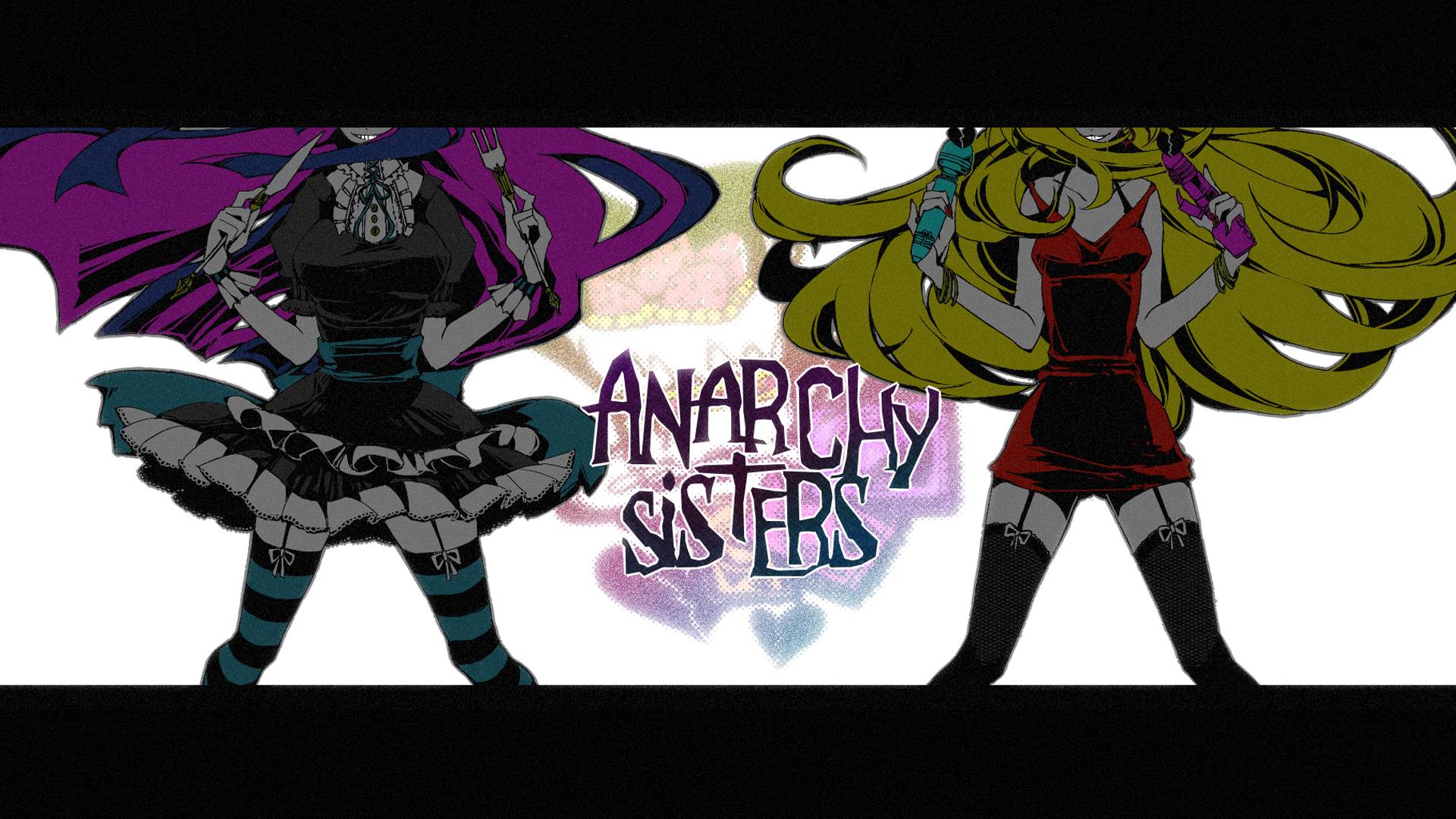 Anarchy Sisters Wallpaper   Panty Stocking with Garterbelt Wallpaper