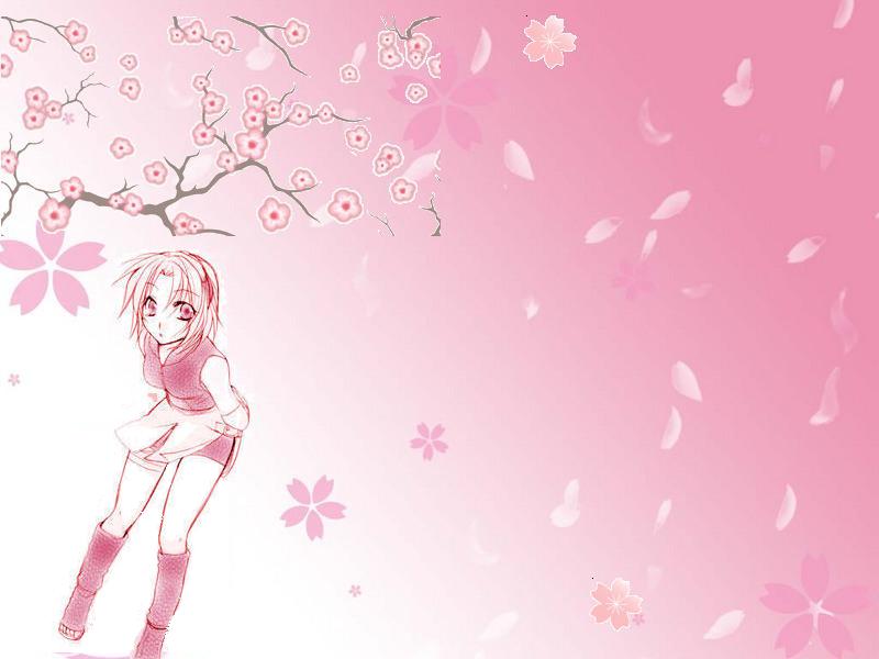 Sakura Background By Aniriimakii