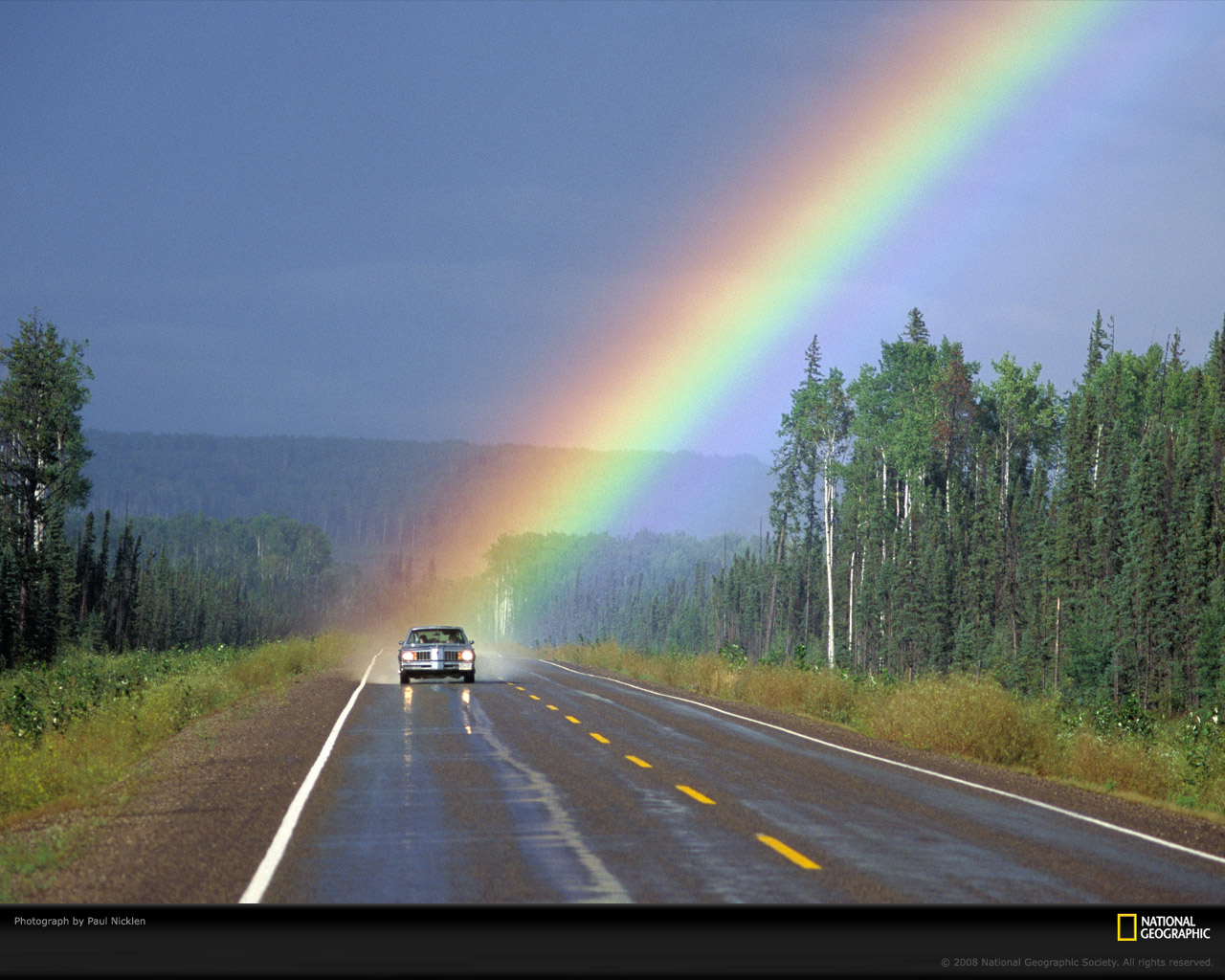 Free Rainbow Wallpaper From National Geographic Ginva