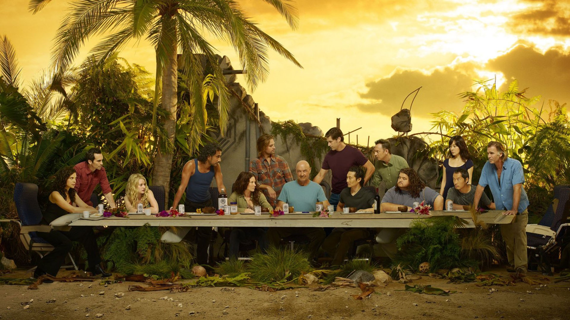 Lost The Last Supper HD Wallpaper Widescreen