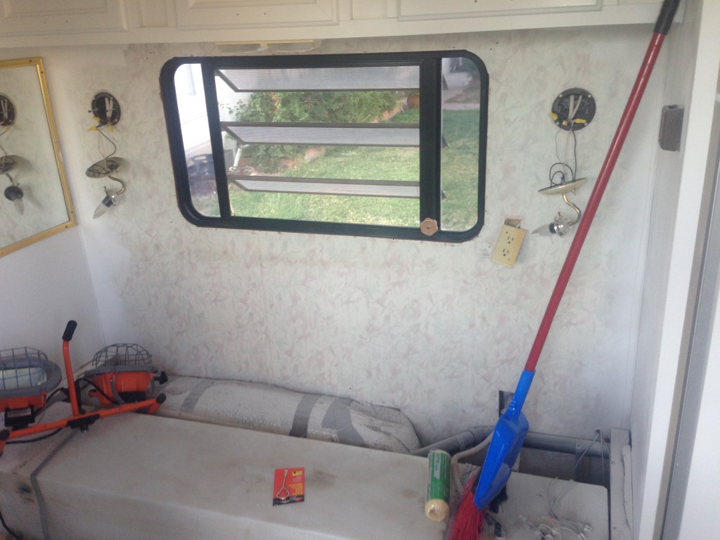 Travel Trailer Redo How to paint a travel trailer   Classy Clutter