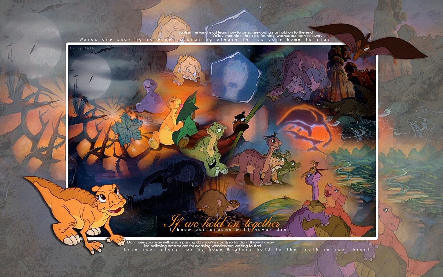 Cartoon The Land Before Time Wallpaper Wide Photo