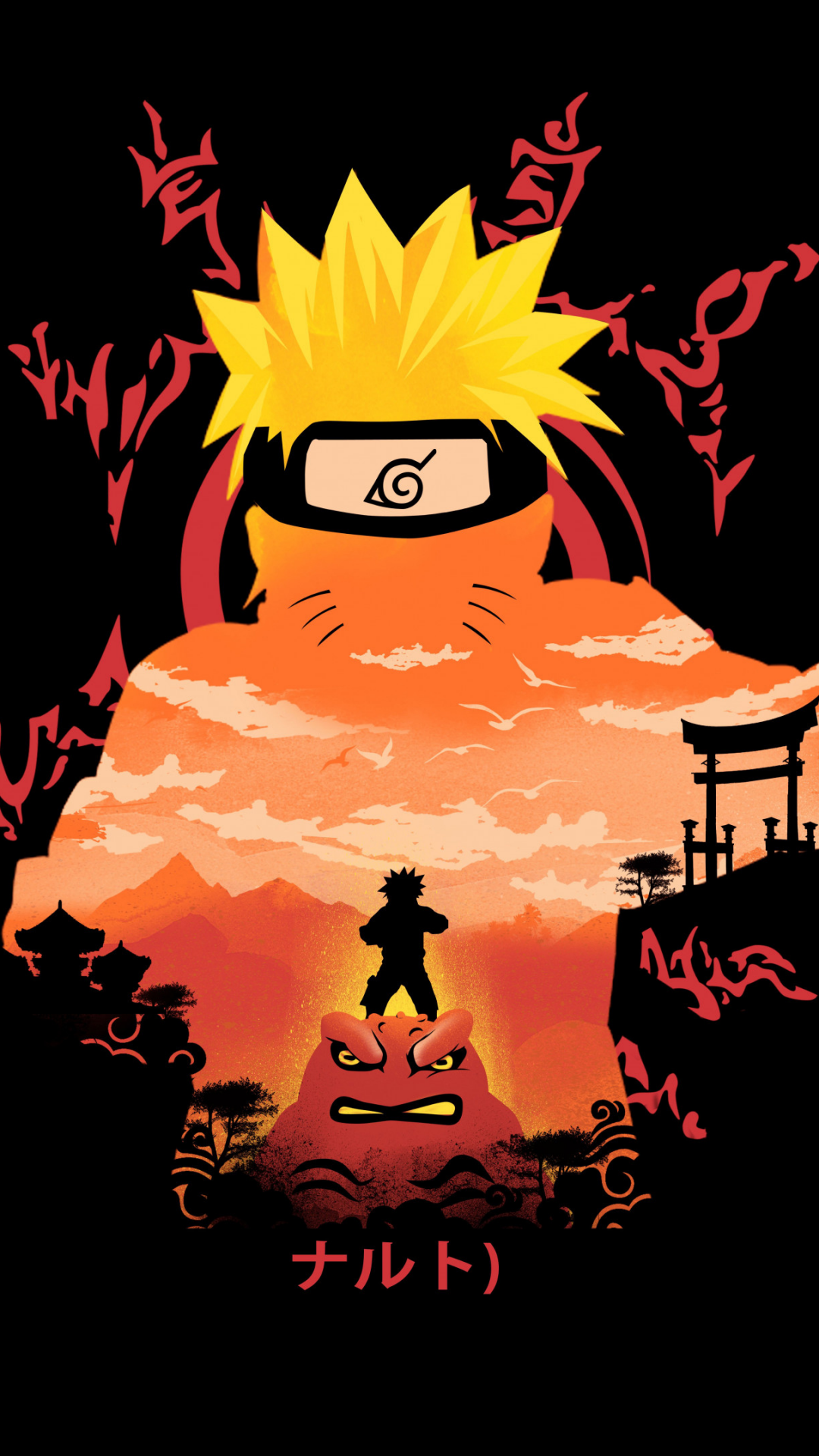 Naruto Uzumaki Anime Phone Wallpaper