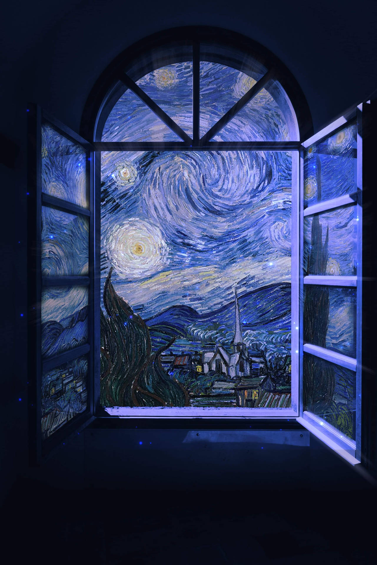 Top Van Gogh Starry Night Wallpaper Full HD 4k To Use