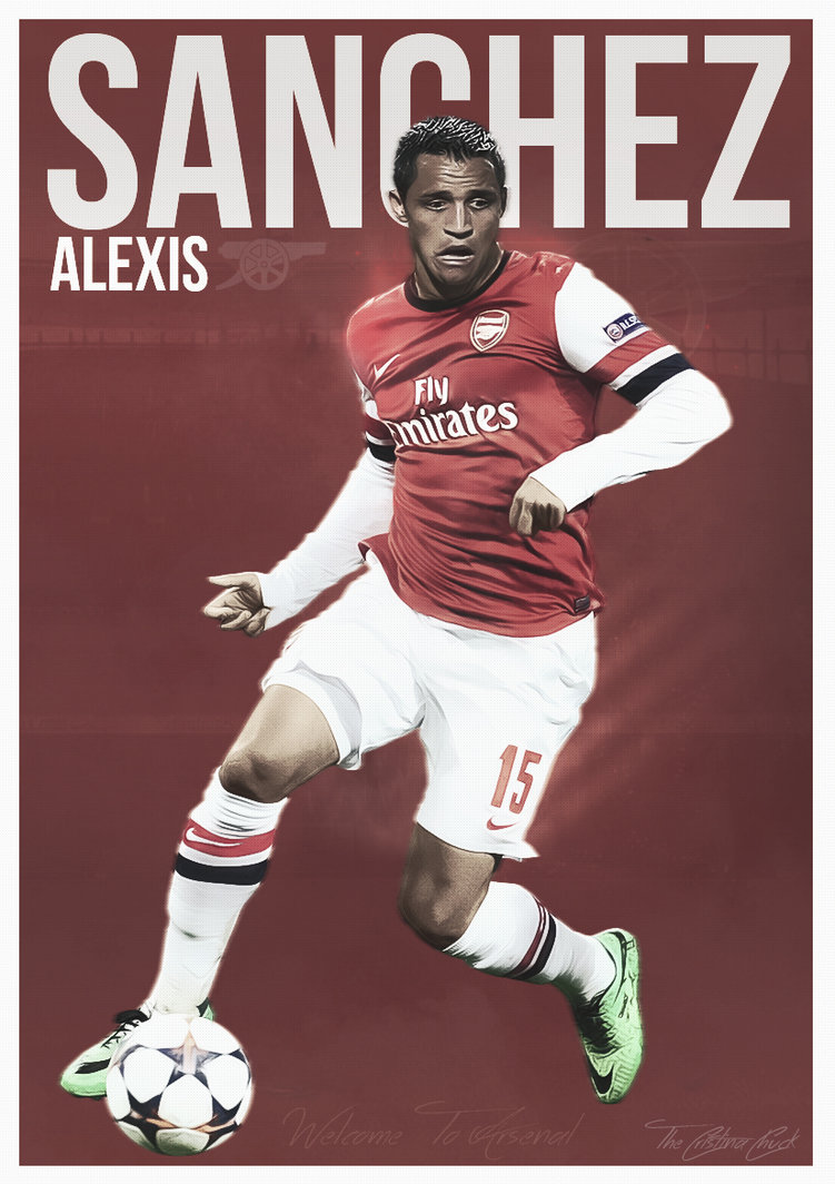 Alexis Sanchez Arsenal Fc By Thecristinachuck