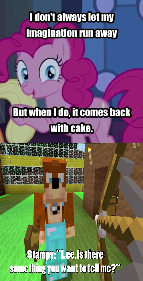For Lee Minecraft In Real Life Mlp stampy comic lee s secret