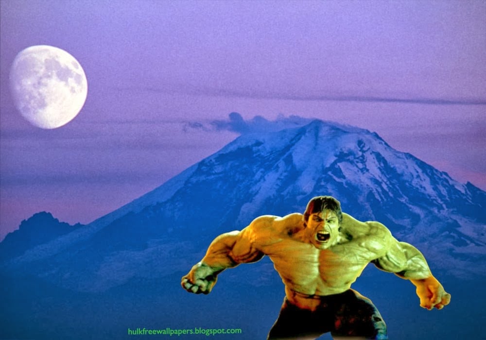  Wallpapers Hulk Raging Fury Monster at Ascent Moon Blue Mountain 1000x700