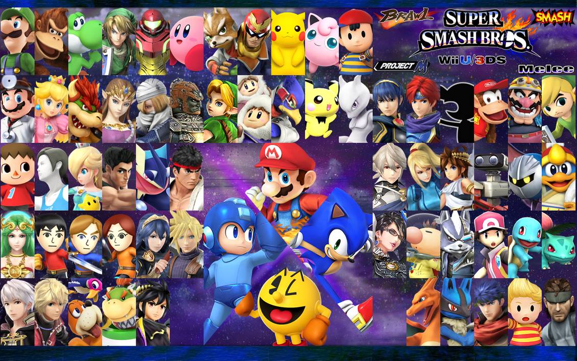 Super Smash Bros Wallpaper By Shinfurevindo